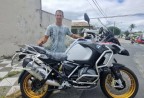 CLIENTE MARCIO RECEBENDO SUA MOTO