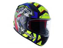 CAPACETE LS2 RAPID ALEX BARROS AZUL