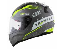 CAPACETE LS2 RAPID THUNDER CINZA