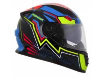 CAPACETE NORISK SOUL WIZARD PRETO/AMARELO