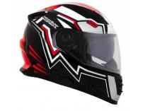 CAPACETE NORISK SOUL WIZARD PRETO/BRANCO