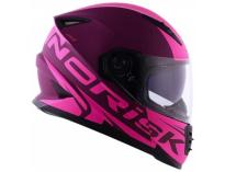 CAPACETE NORISK SOUL MANTY ROSA