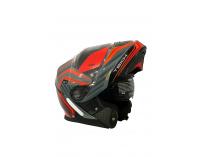 CAPACETE TEXX KRATOS PRETO/LARANJA