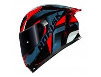 CAPACETE NORISK FLOW PULSE BLUE/RED 
