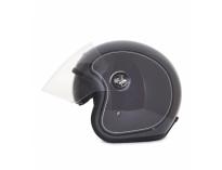 CAPACETE GALAXY GLOSSY CHOPPER SILVER 