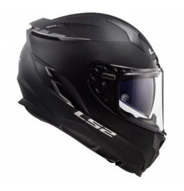 CAPACETE LS2 CHALLENGER MONOCOLOR PRETO FOSCO