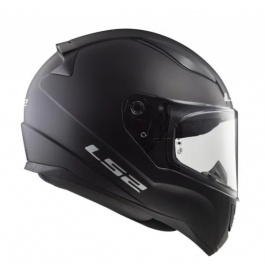 CAPACETE LS2 RAPID MONOCOLOR PRETO FOSCO
