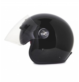 CAPACETE LUCCA GALAXY GLOSSY BLACK 