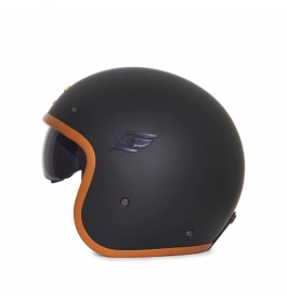 CAPACETE LUCCA GALAXY BLACKOUT BROWN 