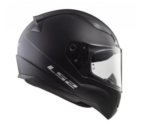 CAPACETE LS2 RAPID MONOCOLOR PRETO FOSCO