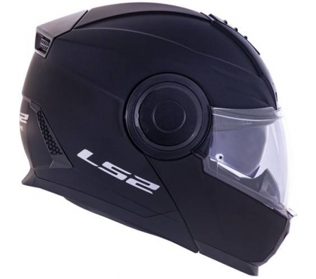 CAPACETE LS2 SCOPE MONOCOLOR PRETO FOSCO