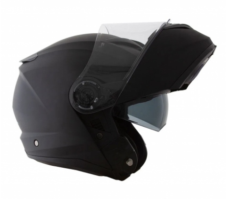 CAPACETE NORISK FORCE MONOCOLOR PRETO FOSCO