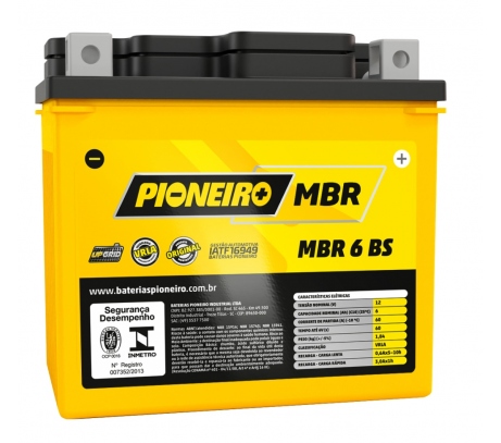 BATERIA PIONEIRO MBR 6-BS