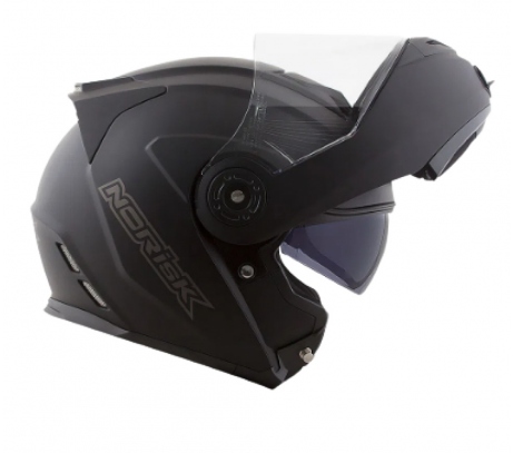 CAPACETE NORISK ROUTE FF345 MONOCOLOR MATTEBLACK