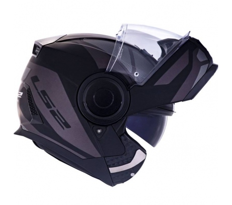 CAPACETE LS2 SCOPE FF902 MASK BLACK/TITANIUM